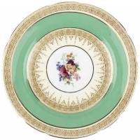 Антикварная десертная тарелка  "Дорический орнамент", английский фарфор Paragon, Великобритания, винтаж, начало 20 века