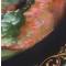 Валерий Большаков "Каменный цветок", декоративная тарелка. Фарфор. Палех, Россия, 1990 год. вид 2