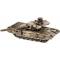 Миниатюрная модель танка "Т-14 "Армата". Бронза, литье, авторскя работа. Россия. вид 2