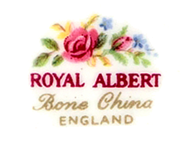 Логотип Royal Albert — Royal Albert roses, Royal Albert сервиз, чашки Royal Albert, чайная пара Royal Albert
