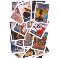 Комплект открыток "Реклама путешествий", 60 штук