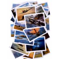 Комплект из 60 открыток "Самолеты Второй Мировой войны"