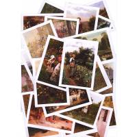 Комплект из 60 открыток "Сады в живописи"