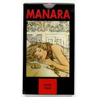 Manara Erotic Tarot, комплект: карты Таро, пояснительная брошюра. 78 карт. Lo Scarabeo, Италия, 2008 год