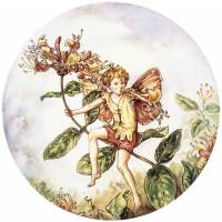 Сесиль Мари Бейкер "Фея жимолости", декоративная тарелка. Фарфор, деколь, Wedgwood, Великобритания, 1996 год