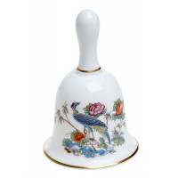 Колокольчик "Kutani Crane". Фарфор, винтаж, Wedgwood, Великобритания, 1970-е гг.