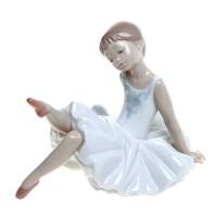 Lladro. Статуэтка "Юная балерина". Фарфор, ручная роспись.  Lladro, Испания (Валенсия), 2004 год