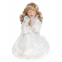 Кукла коллекционная "Молитва". Фарфор, ткани, мягконабивной наполнитель, ручная работа. Западная Европа, 1980-е гг.