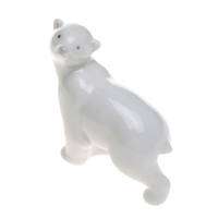 Lladro. Миниатюрная статуэтка "Белый медведь". Фарфор, ручная роспись, глазуровка. Высота 7 см. Nao для Lladro, Испания (Валенсия), 1990-е гг.