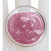 Кольцо коктейльное "Фортуна". Муранское стекло, бисер розового цвета, бижутерный сплав серебряного тона, ручная работа. Murano, Италия (Венеция)