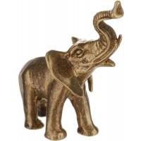 Статуэтка миниатюрная "Африканский слон". Бронза, ручная работа. Высота 4 см. Россия