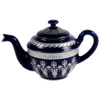 Чайник миниатюрный коллекционный. Фарфор, деколь, золочение. Porcelain Art, Великобритания, конец ХХ века