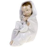 Статуэтка фарфоровая "Мой подарок ", винтаж, высота 16 см,  Nao для Lladro, Испания, 1999 год