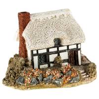 Коллекционный миниатюрный домик "Lilliput lane. River view". Высота 6,5 см. Enesco, Великобритания, 1989 год