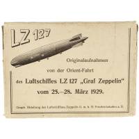 Originalaufnahmen von der Orient-Fahrt des Luftschiffes LZ 127 "Graf Zeppelin" vom 25 - 28 Marrz 1929 (Комплект фотографий)