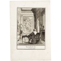 В последний раз... Резцовая гравюра. Франция, 18 век
