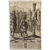 Венцель Холлар. Лорды Англии. Резцовая гравюра. Великобритания, 1654 год