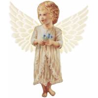 Дона Геслинджер "Ангельская милость", елочная игрушка. Фарфор. Bredford Editions, США, 2000-е гг.