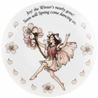 Декоративная тарелка "Фея цветущего миндаля". Сесиль Мари Бейкер