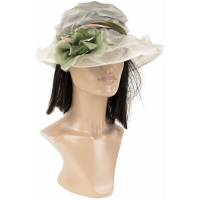 Шляпа винтажная женская летняя. Англия, 1960-е гг. 20 века