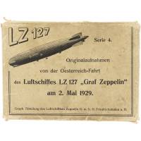 Originalaufnahmen von der Mittelmeer-Fahrt des Luftschiffes LZ 127 "Graf Zeppelin" am 2.May 1929 (Комплект фотографий)