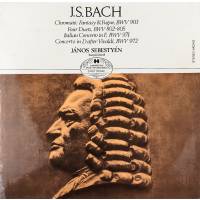 Виниловая пластинка J S Bach Иоган Себастиан Бах BWV 903, 971, 972, 802 - 805 Янош Шебештейн клавесин 1LP