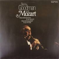 Виниловая пластинка Benny Goodman spielt Mozart В А Моцарт Концент для кларнета Квартет для кларнета, скрипки, альта и виолончели Бенни Гудмен 1LP