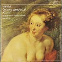 Виниловая пластинка Handel Concerti grossi op 6 N 1-4 Георг Гендель Большие концерты 1LP