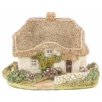 Коллекционный миниатюрный домик "Lilliput lane. Коттедж клевер". Высота 6 см. Enesco, Великобритания, 1987 год