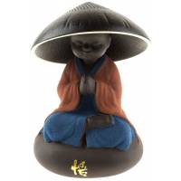 Ситечко для чая - статуэтка "Юный монах", керамика, высота 12 см, Китай