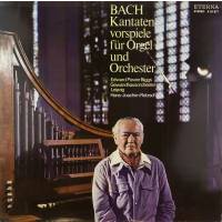 Виниловая пластинка Bach Kantaten-vorspiele fur Orgel und Orchester Иоганн Себастиан Бах Кантаты-прелюдии для органа с оркестром 1LP