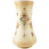 Антикварная ваза для цветов "Элегия", фарфор Crown Devon, Англия, первая половина 20 века, высота 30,5 см