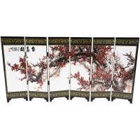 Ширма декоративная настольная "Цветущая ветка", дерево, Китай