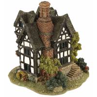 Коллекционный миниатюрный домик "Lilliput lane. Priest House". Высота 13 см, Великобритания, 1991 год