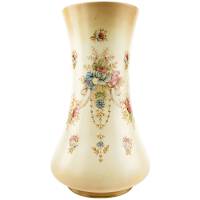 Антикварная ваза для цветов "Элегия", фарфор Crown Devon, Англия, первая половина 20 века, высота 30,5 см (с нюансом)