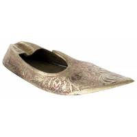 Туфелька декоративная. Латунь, Индия?, середина 20 века