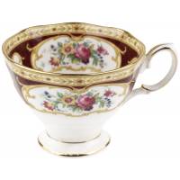 Кофейная чашка "Леди Гамильтон". Фарфор Royal Albert, Великобритания, винтаж, вторая половина 20 века