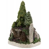 Коллекционный миниатюрный домик "Friary crypt by David Winter". Высота 10 см, Великобритания, 1991 год