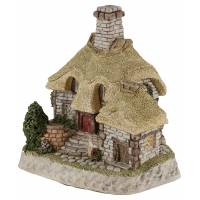 Коллекционный миниатюрный домик "Glebe cottage by David Winter". Высота 9 см, Великобритания, 1993 год