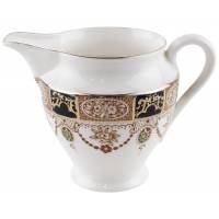 Молочник, сливочник антикварный "Парадный прием". Фарфор, Colclough, Великобритания, 1939 - 1945-е гг.(нюансы)