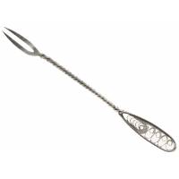 Вилка для лимона, металл, скань, винтаж, СССР, 1970-1990 гг