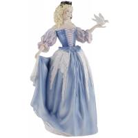 Статуэтка винтажная "Принцесса Ледяного дворца"  Высота 26,5 см, Фарфор, Фаберже, Franklin Mint, США, 1988 год