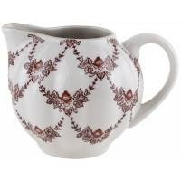 Молочник "Гирлянды". Фарфор, винтаж, ЛФЗ, СССР, вторая половина 20 века