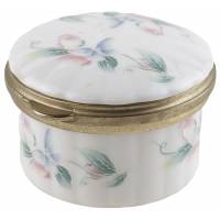 Шкатулка для колец  "Little Sweetheart", Высота 3 см, Английский фарфор, Aynsley, Великобритания, 1984 г.