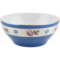 Конфетница "Голубые небеса", фарфор, винтаж, Дулево, СССР, 1937-1940 гг 