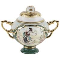 Шкатулка "Красавицы Красного Дворца" для мелочей, Фарфор, Ardleigh Elliott, США, 2000 год