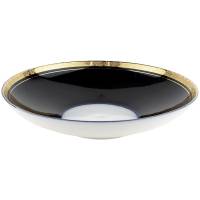 Сухарница / конфетница "Ночь", фарфор, винтаж, кобальт, ЛФЗ, СССР, 1980-е гг.