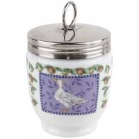 Кодлер (пашотница) "Гусь" на 2 яйца, фарфор, Royal Worcester, Великобритания, винтаж, вторая половина 20-го века