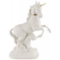 Статуэтка винтажная "Единорог - посланник любви". Фарфор. Высота 22 см. Franklin Mint, США, 1985 год (с нюансами)