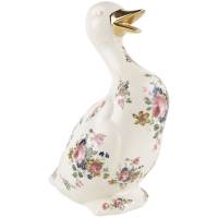 Статуэтка "Утка. Английский букет", Высота 28 см, Керамика, Staffordshire, Великобритания, винтаж, вторая половина 20 века
